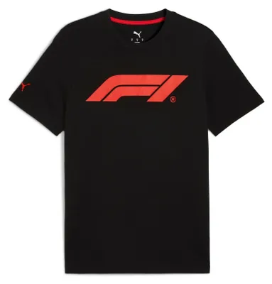 Produktbild von Puma Select F1 Ess Logo Kurzarm-t-shirt Schwarz M Herren,Damen Schwarz M