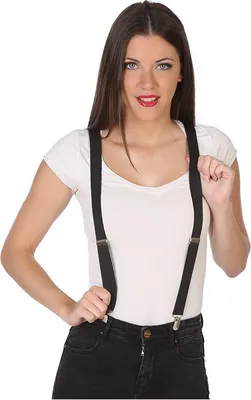 Produktbild von Atosa Hosenträger Weiß Weiß One Size