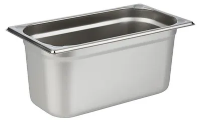 Produktbild von APS 81306 GN 1/3 Behälter, Edelstahl, 32,5 x 17,6 cm, Tiefe 150 mm, 5,7 Liter