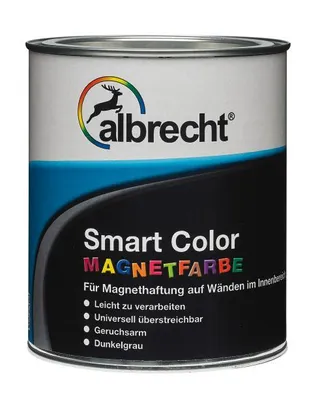 Produktbild von Albrecht Magnetfarbe 750 ml dunkelgrau