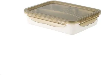 Immagine prodotto di Contenitore per il pranzo in acciaio inossidabile a 3 scomparti, grigio