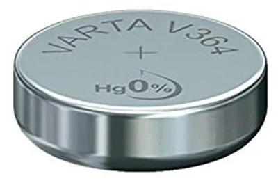Obrázek produktu pro Varta v 364, Baterie na jedno použití, Alkalický, 1,55 V, 20 mAh, 6,8 mm, 6,8 mm