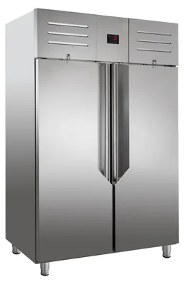Produktbild von GastroHero Kühlschrank KS-GREENLINE1400 | GN 2/1 | 1400 Liter | Gewerbekühlschrank Edelstahl | -2°C bis +8°C | Gastronomie |