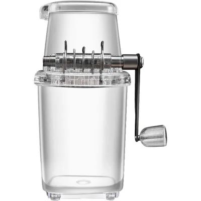 Produktbild von Manuelle Eiscrumbler Maschine 10,5x10,5x23,9cm Eisbrecher Transparent mit Rutschfestem Griff