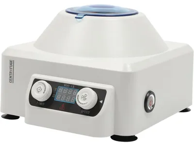 Obrázok produktu pre Odtáčadlo, rozsah otáčok 0-4000 ot./min, odstredivá sila 1685xG, časovač 0-60 min, rozmery 23,1 x 25,9 x 17,2 cm, hmotnosť 1,7 kg
