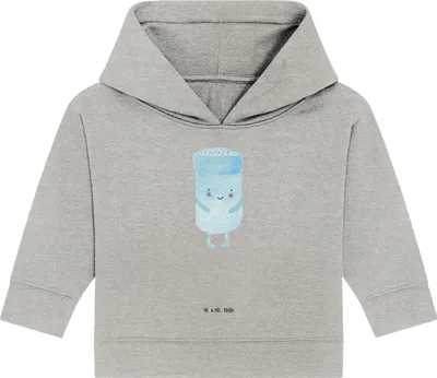 Produktbild von Mr. & Mrs. Panda Organic Baby Hoodie Beste Freunde Salz 24. - 36. Monat - Heather Grey - Geschenk, Fehlende Keywords, Lustige Sprüche, Kapuzenshirt, Kapuzensweatshirt