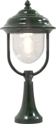 Produktbild von Konstsmide Parma Sockelleuchte grün lackiertes Aluminium, klares Acrylglas 7224-600