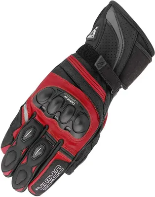 Obrázok produktu pre Orina Splash rukavice na motorku, čierna/červená, 7 (S)