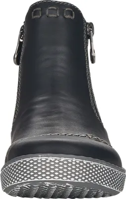 Produktbild von Rieker Damen Stiefelette Boot Kurzstiefel L1260, Größe:40 EU, Farbe:Schwarz