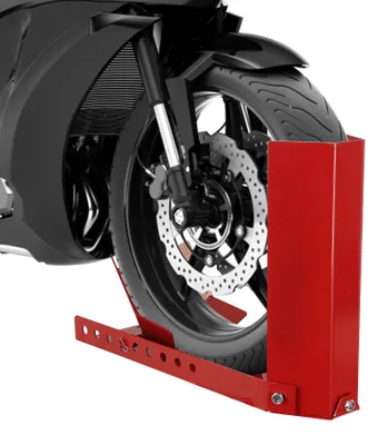 Produktbild von Peviasot Motorrad Radklemme Rot Vorderradständer 8-24 Zoll verstellbar