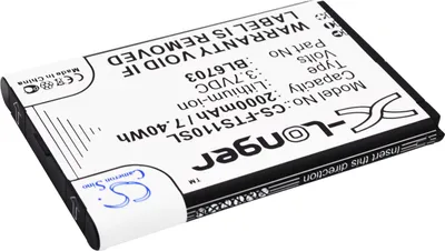 Produktbild von TECHTEK Akku Kompatibel mit [Fly] TS110 Ersetzt BL6703