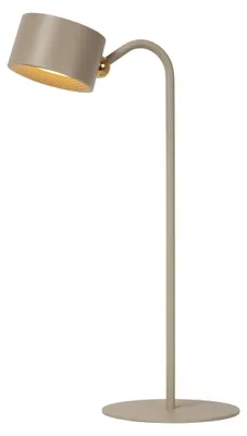 Produktbild von LUCIDE JOLAN - wiederaufladbare Schreibtischlampe - Akku/Batterie - LED Dim to w