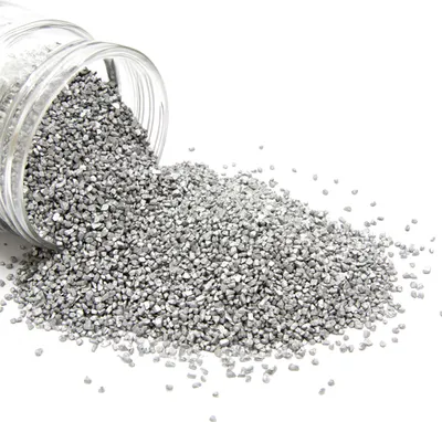 Produktbild von Dekorations Zubehör Metallic Sand silber - Einheitsgröße