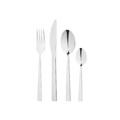 Produktbild von Livarno home Edelstahl-Tafelbesteck, 16-teilig, modern