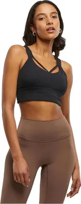 Produktbild von Urban Classics Crossed Sport-bh Schwarz S Damen Schwarz S