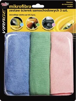 Produktbild von Mikrofaser-Autotuch-Set 3-Teilig - Bis 97-008