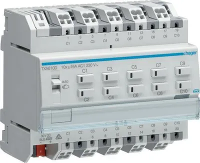 Produktbild von Hager TXA610D Jalousieaktor