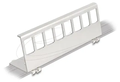 Obrázok produktu pre DELOCK Keystone Metall Halterung 8 Port für Hutschiene