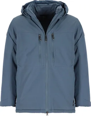 Produktbild von Blue Wave Herren Funktionsjacke Neven mit abnehmbarer Kapuze - Wasserdichte Outdoor-Jacke in Steel Blue Größe 4XL