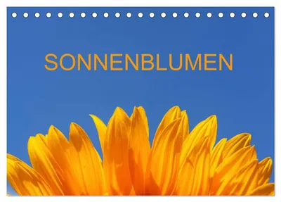 Produktbild von Sonnenblumen (Tischkalender 2027 DIN A5 quer), CALVENDO Monatskalender