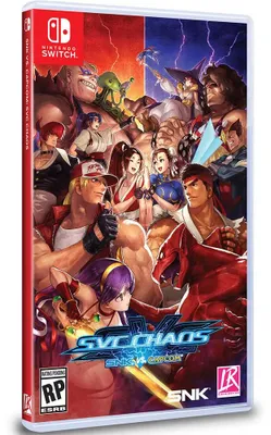 Zdjęcie produktu dla SNK Corporation SNK Vs. Capcom SVC Chaos, Nintendo Switch, Tryb multiplayer, Powyżej 13 lat, Nośnik fizyczny