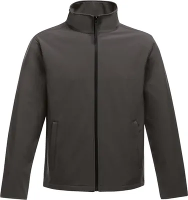 Produktbild von Regatta Standout Herren Softshelljacke Ablaze bedruckbar PC3322 (L) (Dunkelgrau/Schwarz)