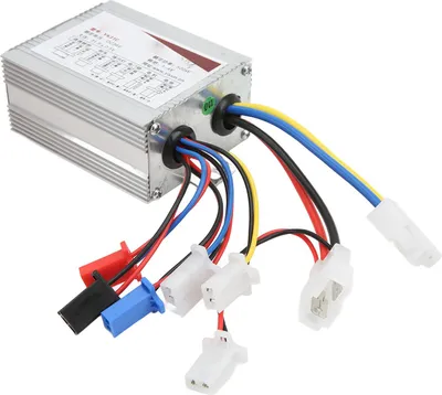 Obrázok produktu pre 36V 500W motor s kefovým regulátorom otáčok s otočným plynom z hliníkovej zliatiny pre elektrické bicyklové kolobežky