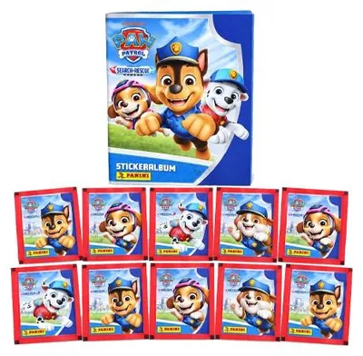 Produktbild von Panini PAW Patrol Search & Rescue Stickeralbum + 10 Stickertüten | Serie 12