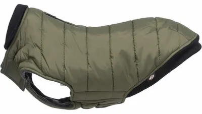 Produktbild von Arlay Mantel für kleine Hunde, Größe S, Dunkelgrün