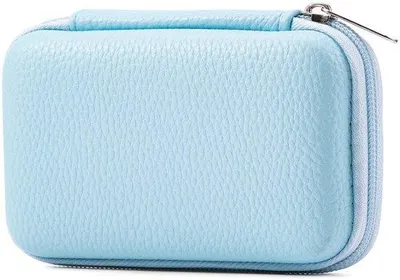 Immagine prodotto di Borsa per fotocamera digitale, custodia portatile, blu, compatta