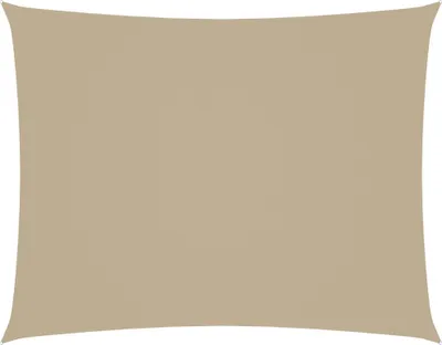 Obrázek produktu pro vidaXL Sun Sail Oxford Fabric Rectangular 4x5 m Beige