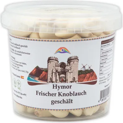 Produktbild von Hymor frischer geschälter Knoblauch 3x 1kg Ajo Morado aus Spanien