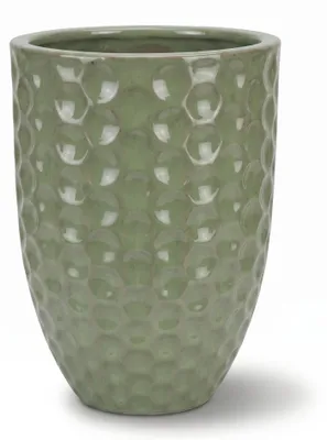 Zdjęcie produktu dla Doniczka ceramiczna Provencelia MEROVEE Nefrytowa perła, Ø42 cm x H55 cm, mrozoodporna