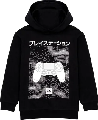 Produktbild von Playstation - Chlapecká mikina s kapucí NS6814 (158-164) (černá/bílá)