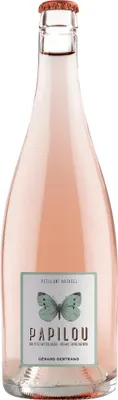 Produktbild von Gérard Bertrand Papilou natürlicher Rosé-Schaumwein Vin de France 2023 – 75cl Roséwein