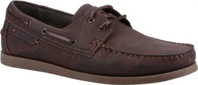 Immagine prodotto di Cotswold - Scarpe da barca da uomo "Bartrim", pelle FS10561 (41 EU) (marrone)