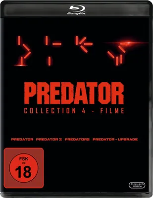 Produktbild von Predator 1-4 BOX (BR) 4Disc Collection