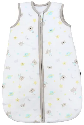 Produktbild von TupTam Schlafsack Baby 2.5 TOG – Atmungsaktiver Winterschlafsack für Kinder, , Farbe: Bär_Mond_Sterne, Größe: 80-86