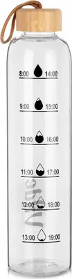 Obrázek produktu pro Skleněná láhev na vodu 1l