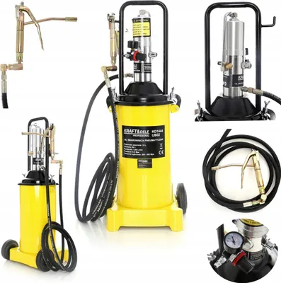 Zdjęcie produktu dla Smarownica Pneumatyczna Automatyczna Kraft&Dele 15 L