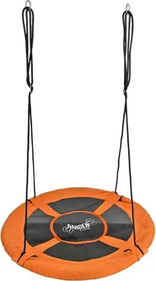 Produktbild von Storchennest Hängeschaukel 100cm Orange für Garten und Haus