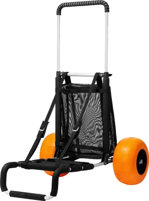 Zdjęcie produktu dla SucceBuy Wózek plażowy na piasek - powierzchnia ładunkowa 29,9 "x 15,4". Składany wózek na piasek z piankowymi kołami 12", udźwigiem 165 funtów i regulowaną wysokością od 27" do 44,7". Wytrzymały na plażowe przygody.