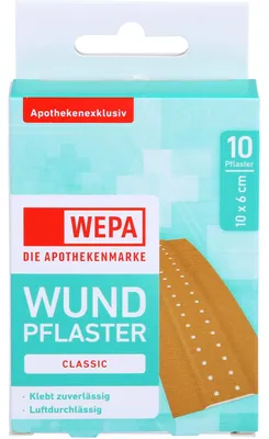 Produktbild von WEPA Wundpflaster Classic 1 m x 6 cm, 1 St PFL
