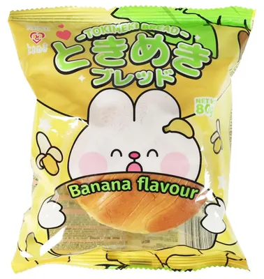 Produktbild von Tokimeki Bread Banana Flavor 80g