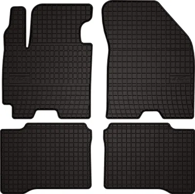 Immagine prodotto di Tappetini auto in gomma adatto per Suzuki Swift V (2017-, hatchback) neri, set 4 pz, con fissaggi