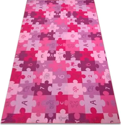 Produktbild von Teppich PUZZLE lila lila 400x500 cm