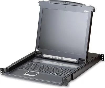 Immagine prodotto di Aten CL1000M 1U Schwarz Tastatur/Video/Maus (KVM)-Switch (CL1000M-ATA-2XK06UG)