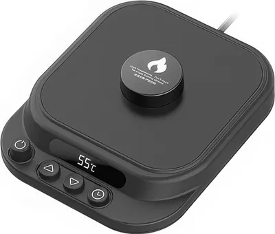 Produktbild von desktop kaffeetassenwärmer, 5 temperateinstellungen, automatische abschaltung, graphene heiztechnik, usb betrieben, ideal als geschenk