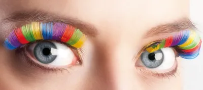 Produktbild von Boland 01620, Karnevalskostüm-Wimpern, Erwachsener, Weiblich, Polyester, Mehrfarbig, 16 g