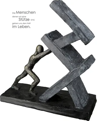 Produktbild von Casablanca by Gilde Dekofigur Skulptur Buchstütze Holding  H. 23,5 cm,37352